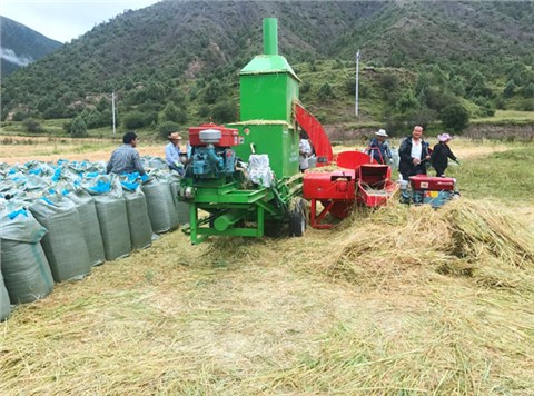 柴油機(jī)秸稈打包機(jī)